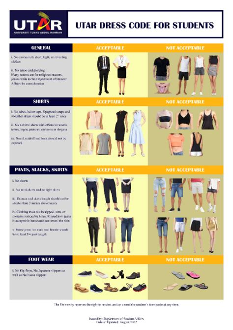 ust dress code|University of.